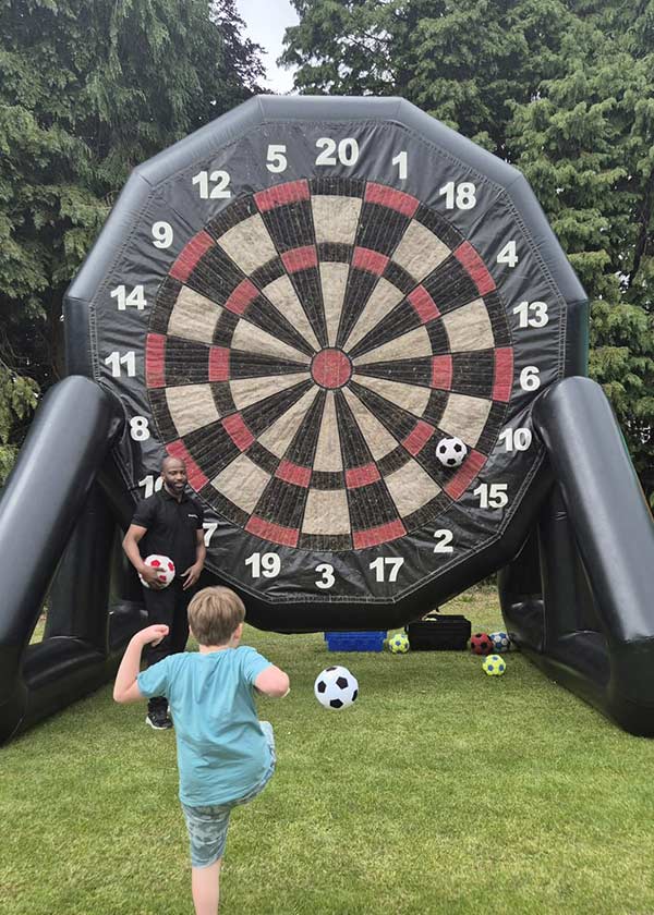 inflatable-football-darts-game-hire