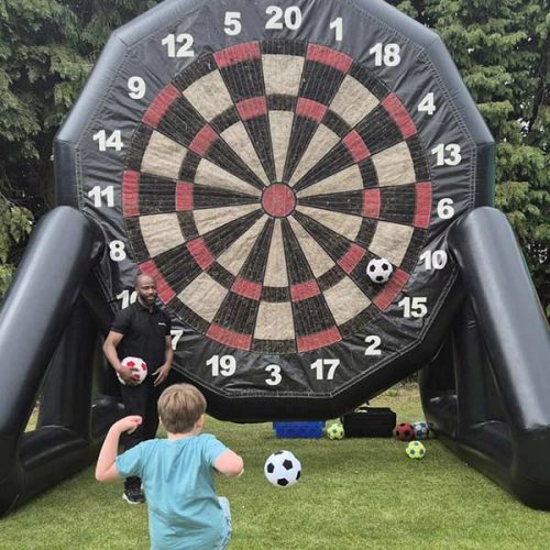 inflatable-football-darts-game-hire